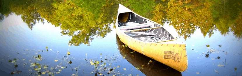 A canoe that was financed.