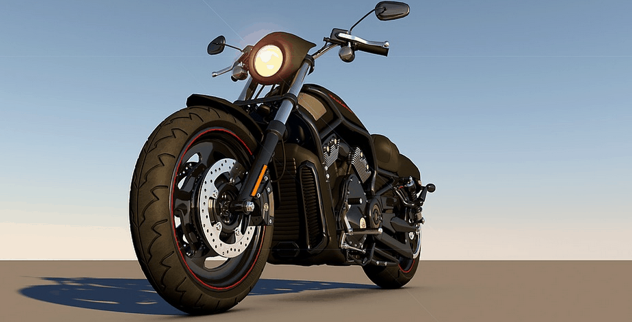 Motorcycle that needs a trailer.