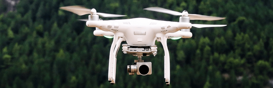 Flying a drone after financing it with poor credit.