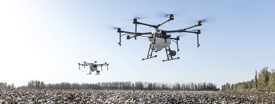 Someone flying a drone which is why you need a drone. 