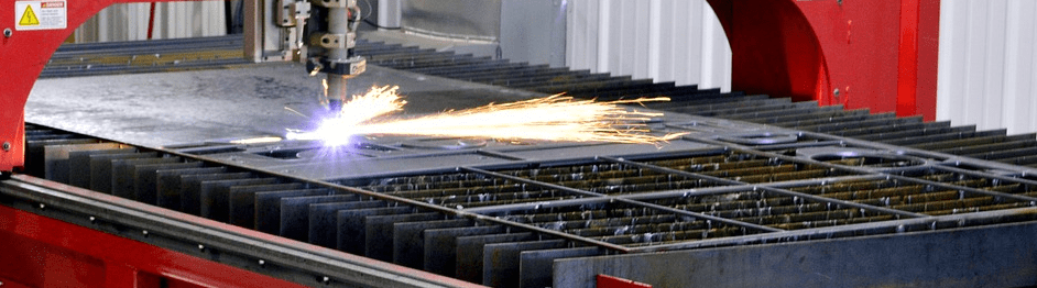 A plasma cutter purchased with financing.