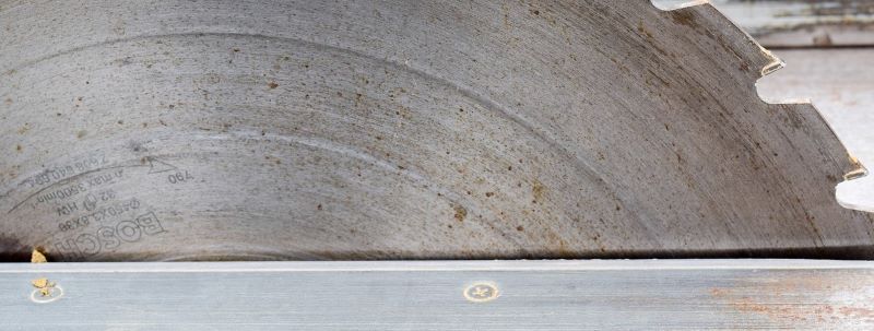 Table saw purchased with financing