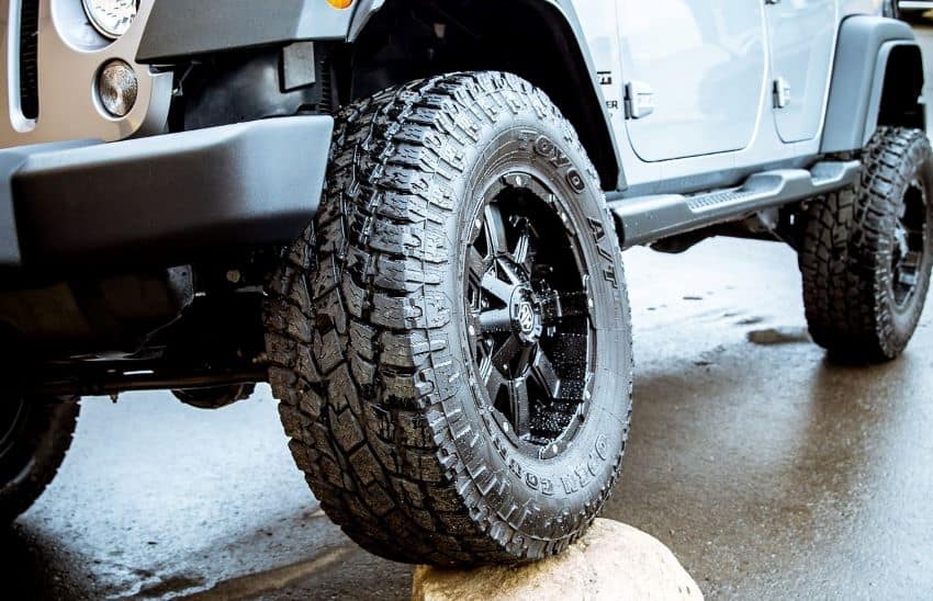 Jeep wheels purchased with rim financing.