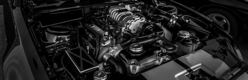 A mustang with a supercharger from financing.