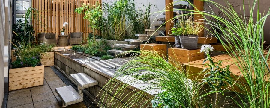 A backyard financing offer paid for with financing.