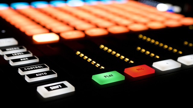 DJ gear being used at a party.