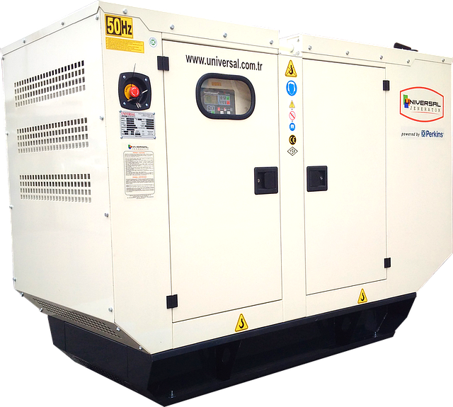 Heavy duty generator from a loan.