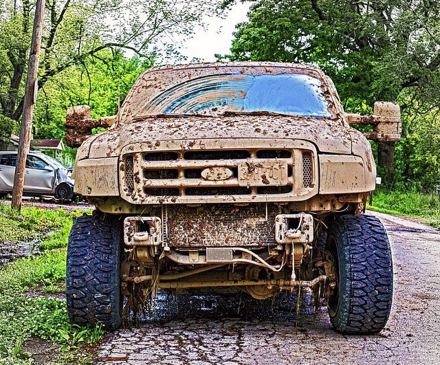 Rims from a ford truck.