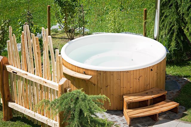 New tub purchased with bad credit hot tub financing.