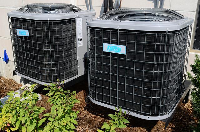 Home HVAC unit purchased with bad credit financing.