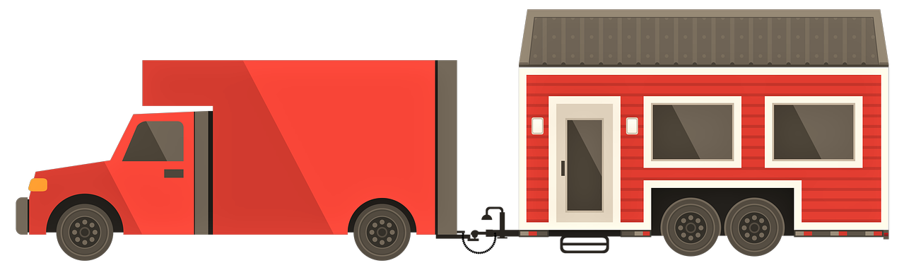 Cartoon image of a tiny house.