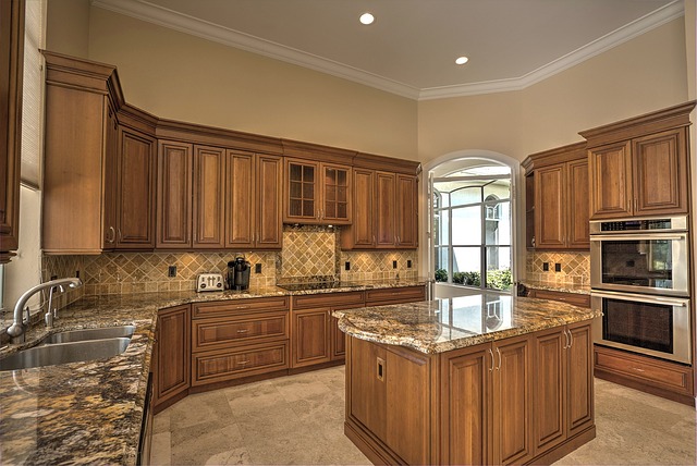 Granite countertops purchased with bad credit financing.