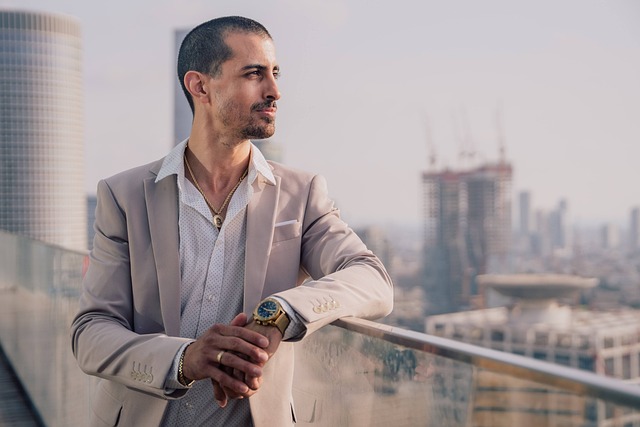 Man smiling after startup financing.
