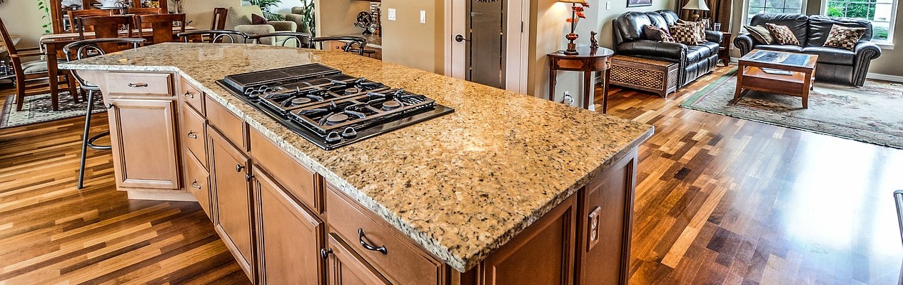 Countertops from a financing deal with bad credit.
